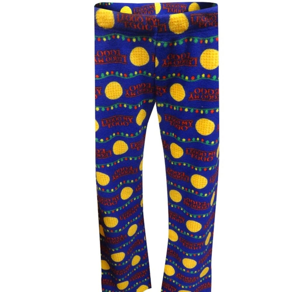 Eggo Lego My Eggo Christmas Lights Pajama Bottoms